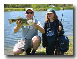 Youth bass ponds