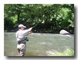 Tight line nymphing the Pit River