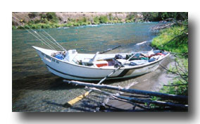 Deschutes River drift boat